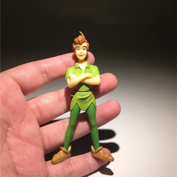 

24pcs/lot 9cm=3.5inch Jack and neverland pirate Neverland Peter Pan PVC Action figure toys Peter Pan Collection toy