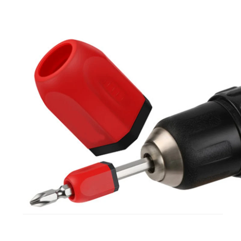 

Screwdriver Bits Magnetic Ring 1/4" 6.35mm Plastic Strong Magnetizer Screw Electric Torx Phillips Bit Tools