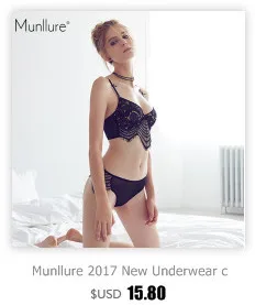 Munllure Sexy Глубокий v-образным вырезом Кружево бюстгальтер Мягкий Хлопок Удобная Push Up Для женщин Бесшовные тонкие чашки бюстгальтера Беспроводной тонкий Нижнее Бельё для девочек