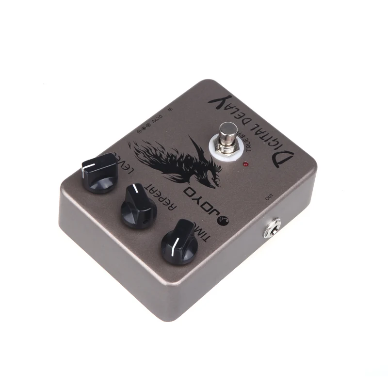 Joyo JF-08 гитара Цифровая Задержка, педаль эффектов True Bypass педаль аксессуары для гитары педаль для гитары