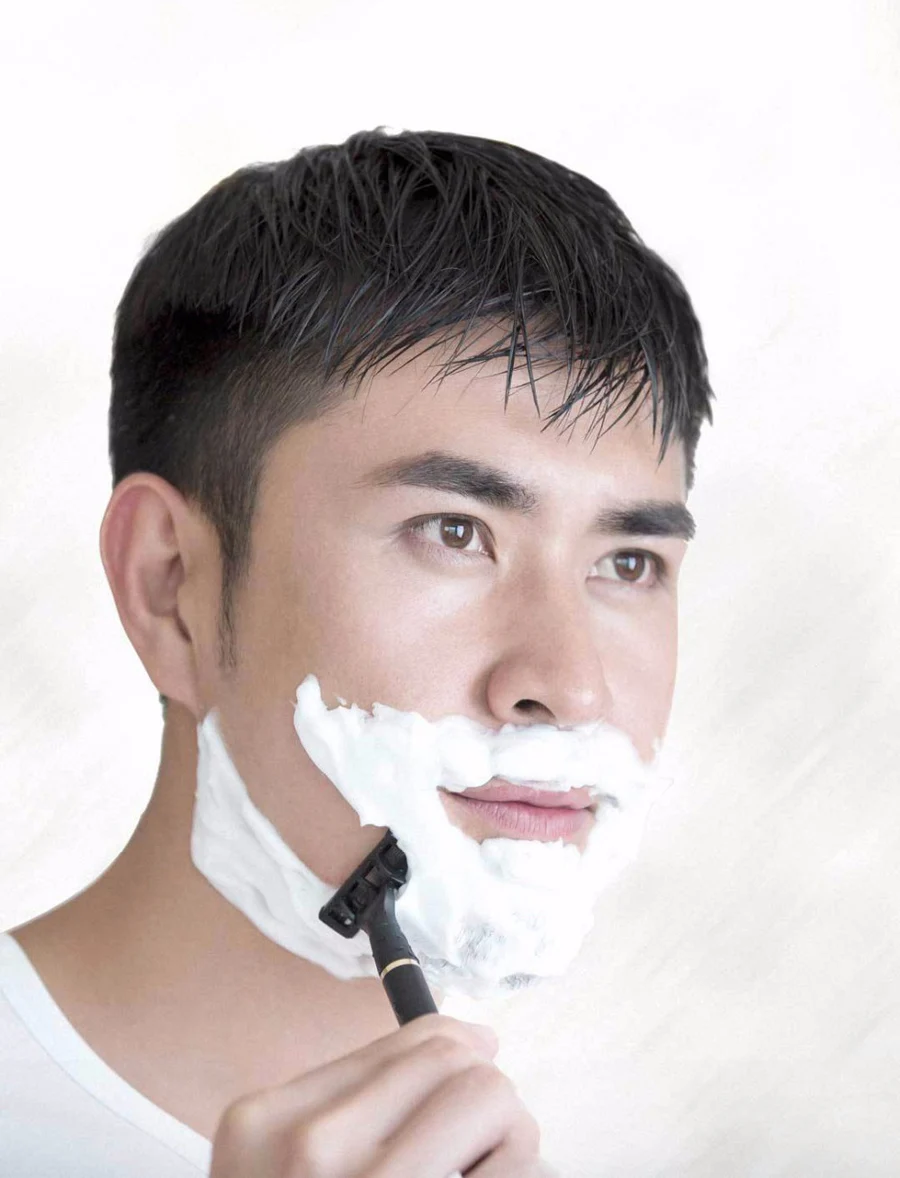 Xiaomi бритва 3 в 1 Набор бритва 7 в 1 Набор сменная борода для мужчин H600 ручная Магнитная бритва лучший подарок для мужчин