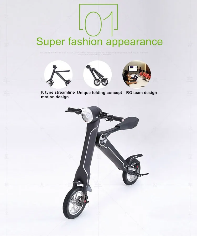 Clearance 12"LEHE Electric scooter Smart city walking electric bicycle mini folding  electric bike instead  walking tool 36v li-ion ebike 3