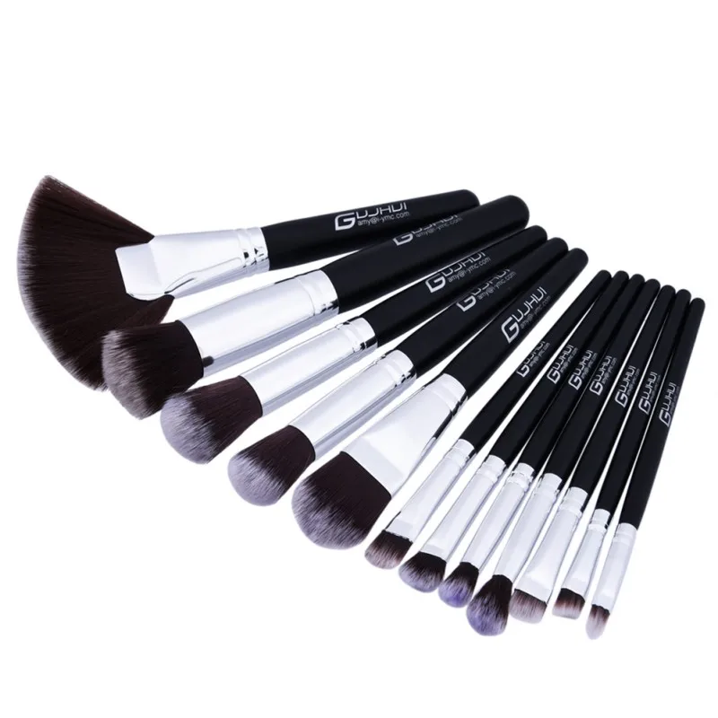 

12 Pcs Makeup Brushes Sets Professional Eyebrow Blusher Foundation Cosmetics Toothbrush Make Up Brushes Tool