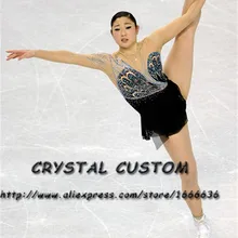 Лидер продаж, платья для катания на коньках для девочек из спандекса, изящные новые брендовые соревнования в фигурном катании, платье на заказ DR2653