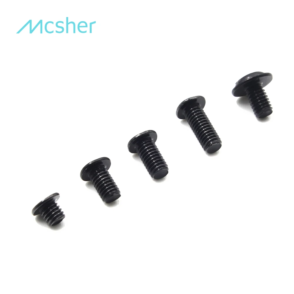 Screws 100pcs Laptop 2.5 Hard Drive Caddy HDD SSD Screws for HP Dell Lenovo Sony Toshiba Gateway IBM Acer Size: M3, Length: 1//4