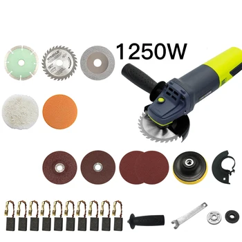 

220V Grinding machine Metal wood cutting polishing machine electrical tools 1250W