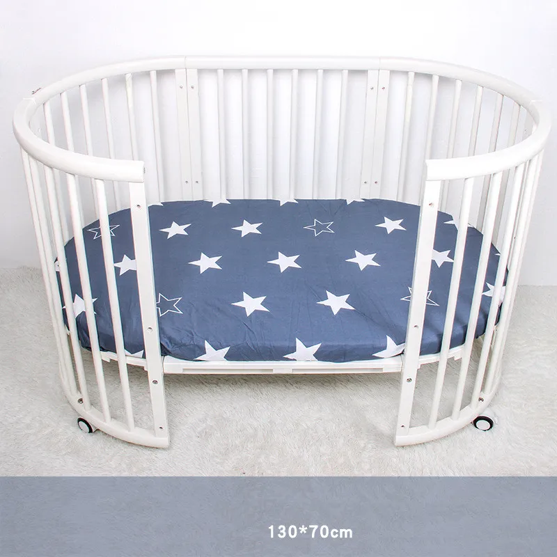 70*130cm Baby Bed Crib Sheet Mattress Cover Muslin Tree Crown Cloud Home Textile Bed Sheets Covers Protector crib sheet bedding 70*130cm Baby Bed Crib Sheet Mattress Cover Muslin Tree Crown Cloud Home Textile Bed Sheets Covers Protector crib sheet bedding