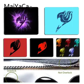 

MaiYaCa Your Own Mats Beautiful Anime Fairy Tail Logo High Speed New Mousepad Size for 18x22cm 25x29cm Rubber Mousemats