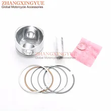 57 4mm Piston Piston Ring for GY6 150cc 157QMJ 4T Scooter