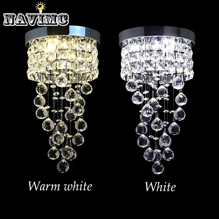 Modern Led Small Crystal Chandelier Lighting Ceiling Lamp