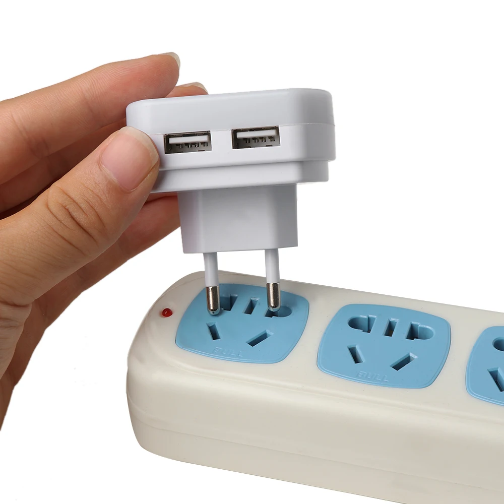 Светодиодный ночсветильник Thrisdar с двумя USB портами 5 В 1 А|Ночники| |