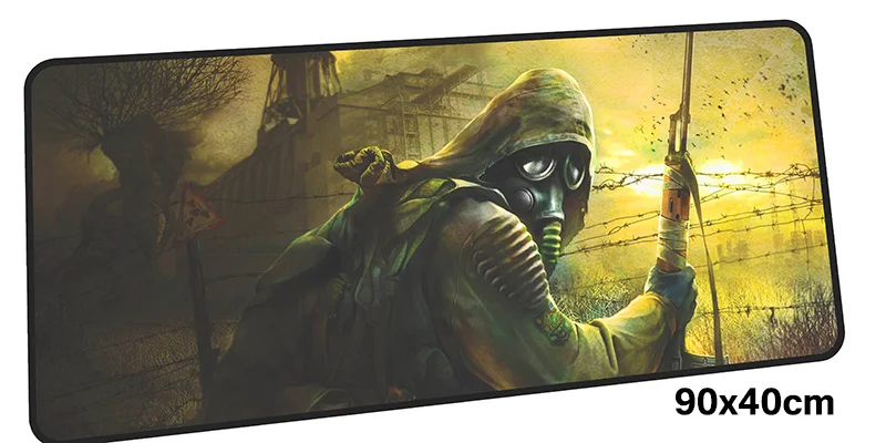 Size 900x400X3MM Stalker геймерский коврик для мыши 900x400X3 мм игровой коврик для мыши Большой HD блокнот с рисунком pc Аксессуары для ноутбука padmouse эргономичный коврик - Цвет: Size 900x400X3MM