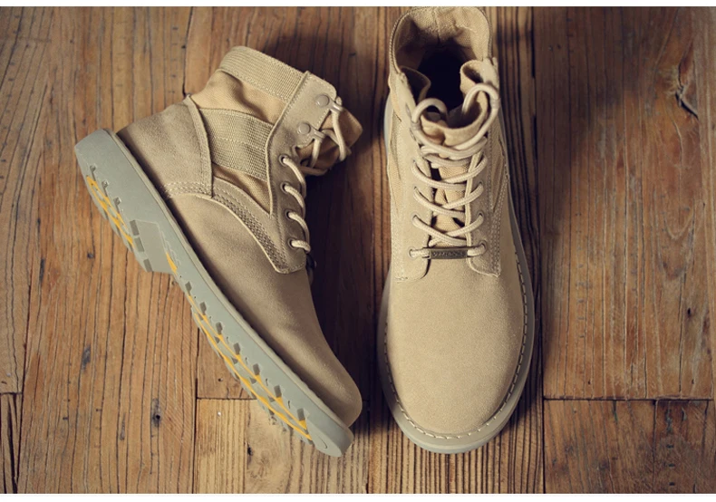 Women's Boots' Lace-Up Desert Boot Leather Winter Snow Boots Women Genuine Leather Ankle Boots For Women Flats Plus Size 10 11 9 (6)