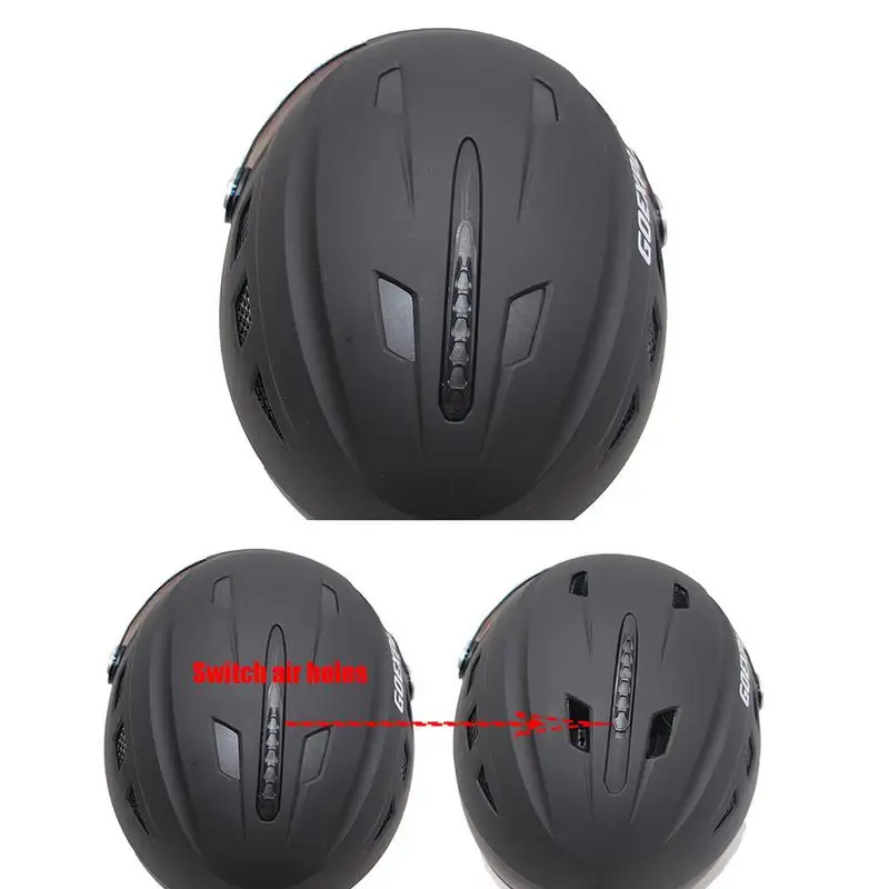 Adulto profesional ultraligero Snowboard de una sola tabla de esquí gafas de esquí al aire libre casco de esquí de invierno conjunto para Mujeres Hombres