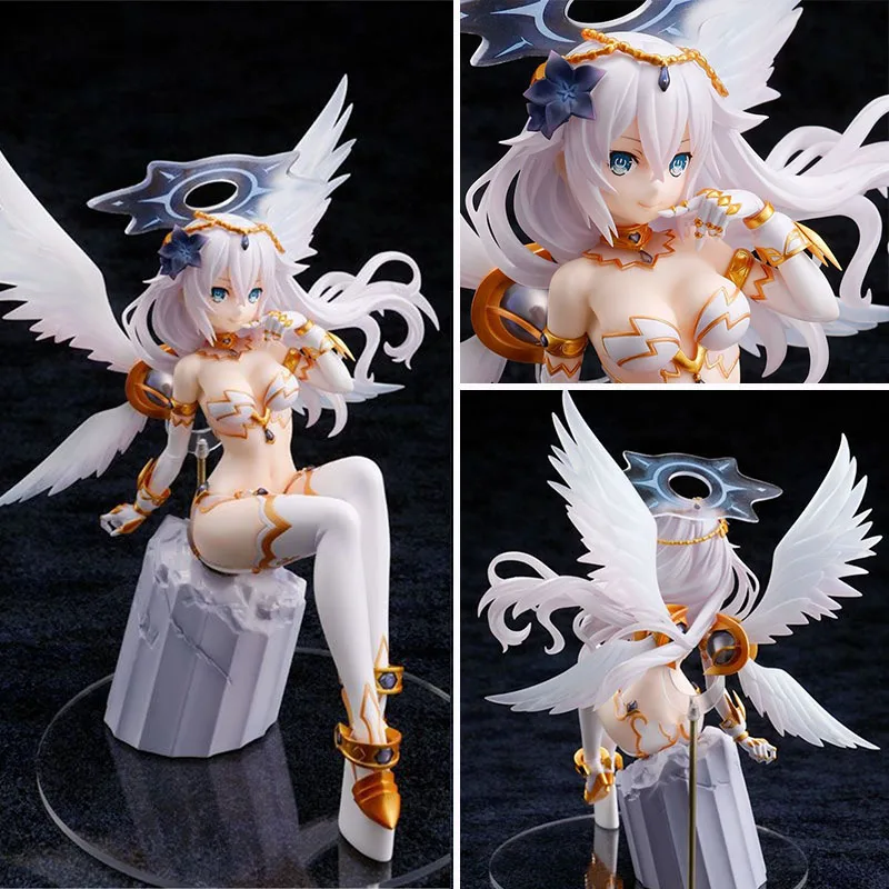 Black Heart Noire 14 см аниме фигурки Сексуальная Девушка Кошка горничной Мисаки Kurehito ПВХ фигурка Коллекция Модель игрушки - Цвет: Black Heart Noire