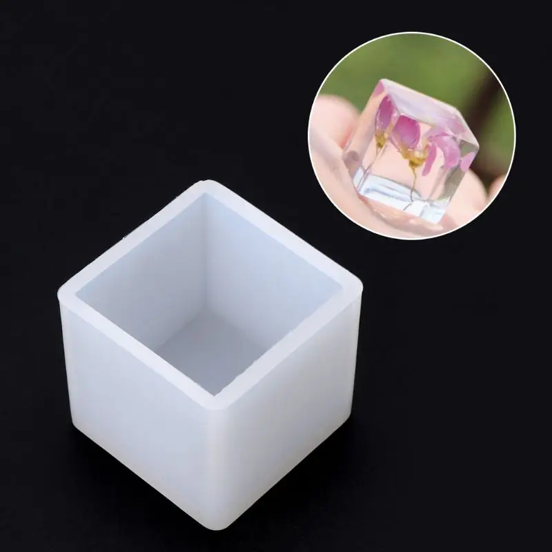 Силиконовые формы 3D Cube DIY стол бижутерия для декорирования заготовка для подвески Инструменты подарки ручной работы ремесел эпоксидной