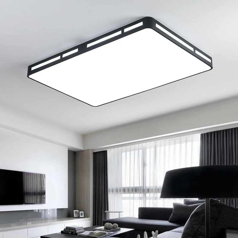 

Black/White Modern Chandelier lighting led Iron 90~260V luminaria abajur for living room bedroom lamps luminarias para teto