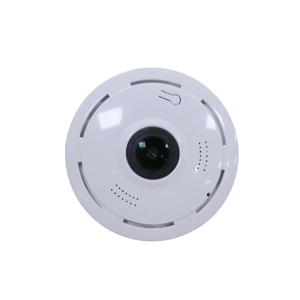 

Mini Wireless WiFi Camera Panoramic FishEye 3D VR Panoramic IP Camera 1.3MP Security Camera 960P 360° IR Night Vision CCTV