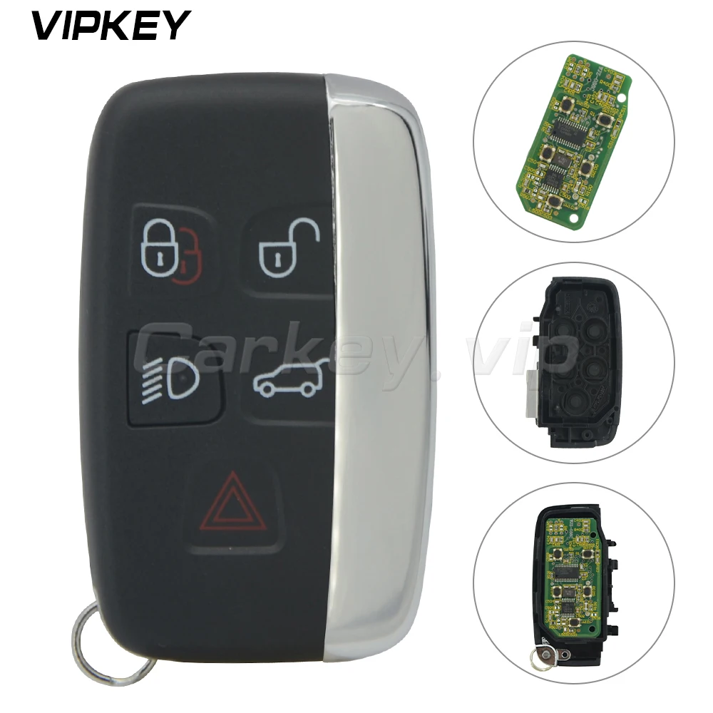 Remotekey KOBJTF10A умный ключ 5 кнопок 315 МГц ID49 PCF7953 для Landrover Land Rover LR2 LR4 2010 2011 2012 2013 2014 |
