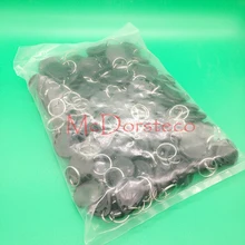 100 шт. TK4100 только для чтения 125 кГц RFID удостоверение личности ключ Брелки доступа Управление тег черный доступ Управление ключа