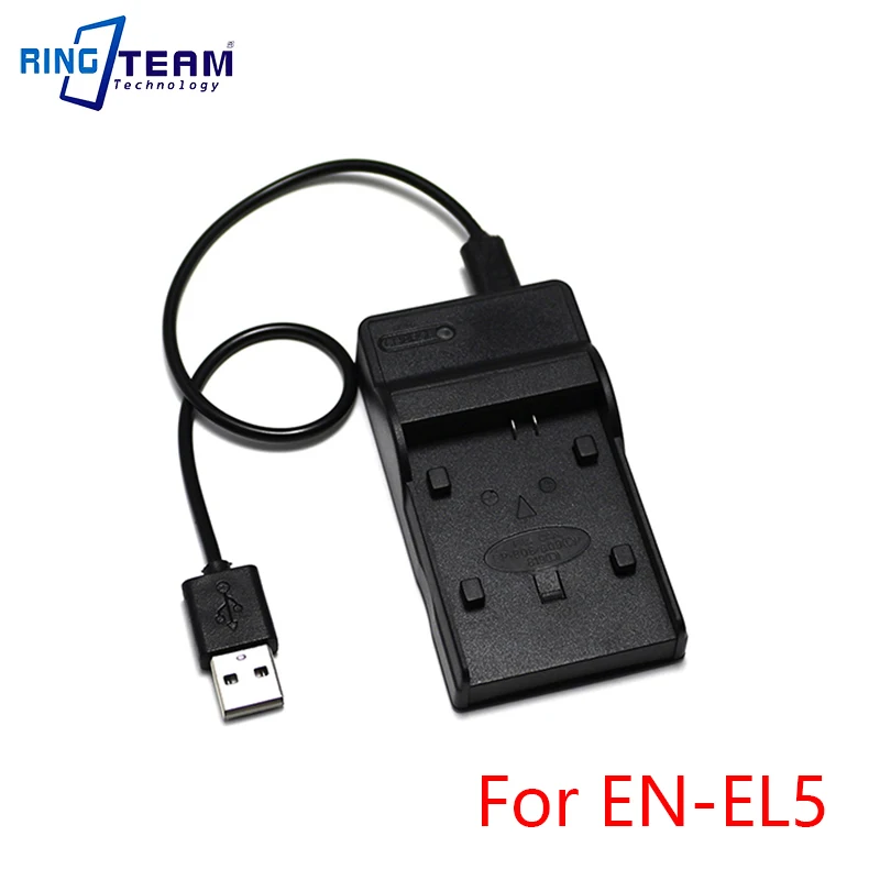 USB зарядное устройство для Nikon Coolpix 3700 Аккумулятор камеры 5900 4200 5200 7900 P3 P4 P5000 P5100 P6000