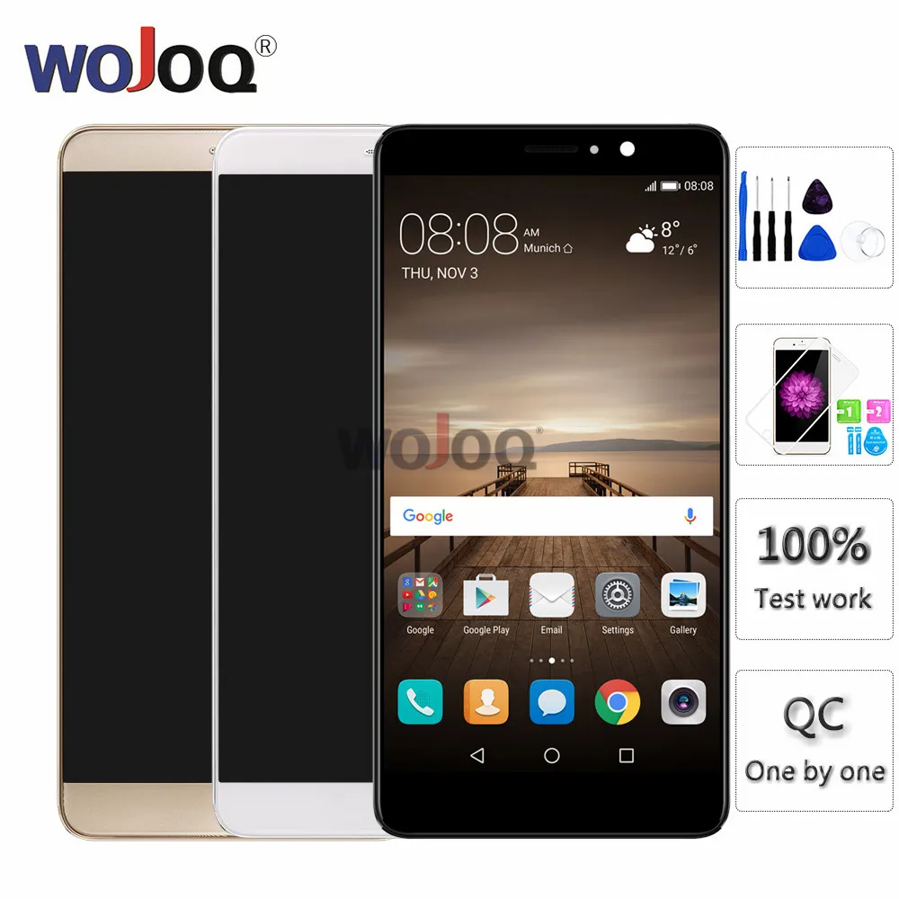 

Original Display For HUAWEI Mate 9 MHA-L09 LCD Touch Screen Digitizer with Frame Mate 9 Display MHA-L29 Assembly Replacement