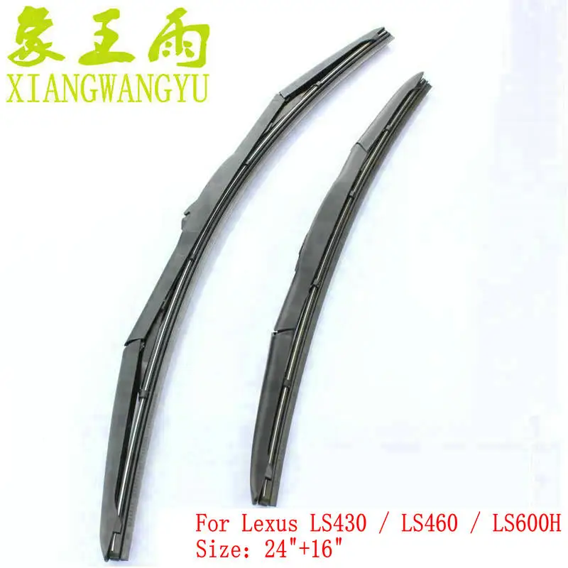Car wiper blade For Lexus LS series 24"+16" LS430 / LS460 / LS600H 2pcs