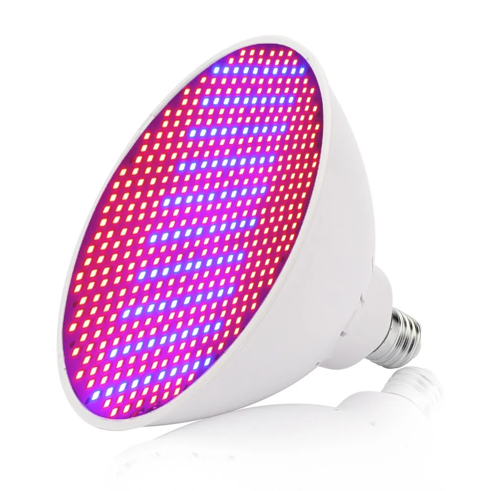500 LEDs Grow Light 50W E27 AC85 265V Full Spectrum Horticulture Plant