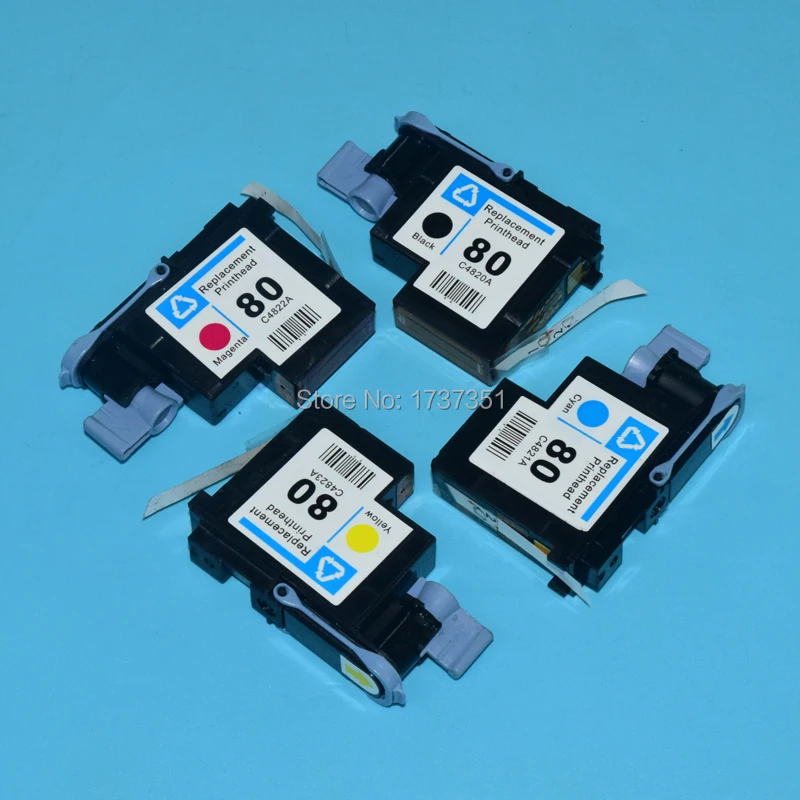

1 Set HP80 Printhead C4820A C4821A C4822A C4823A for hp 80 Designjet 1000 1000plus 1050 1055 print head