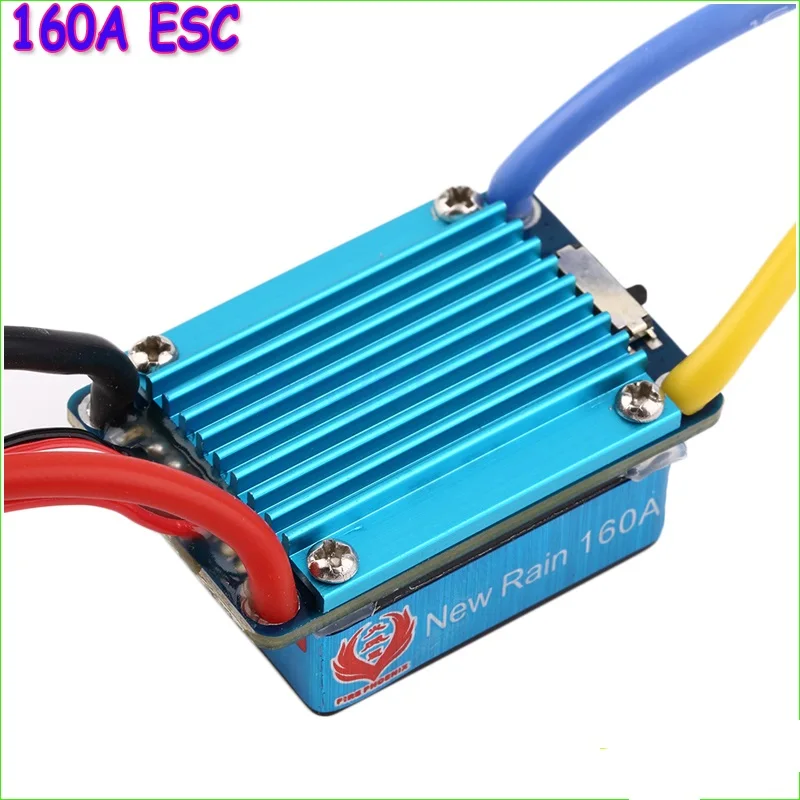 1pcs-Waterproof-Brushed-ESC-160A-3S-with-5V-1A-BEC-T-Plug-For-1-12-RC