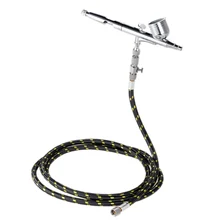 Аэрограф пистолет-распылитель набор комплект с аэрографом шланг Чистящая игла для искусства Татуировка-картина Маникюр Спрей модель воздушная щетка инструмент для ногтей