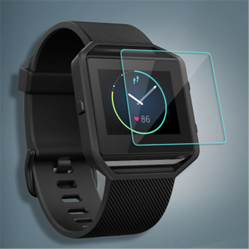 5 шт./лот 9H 2.5D Закаленное стекло для Fitbit Blaze Premium Защитная пленка экрана смарт часов
