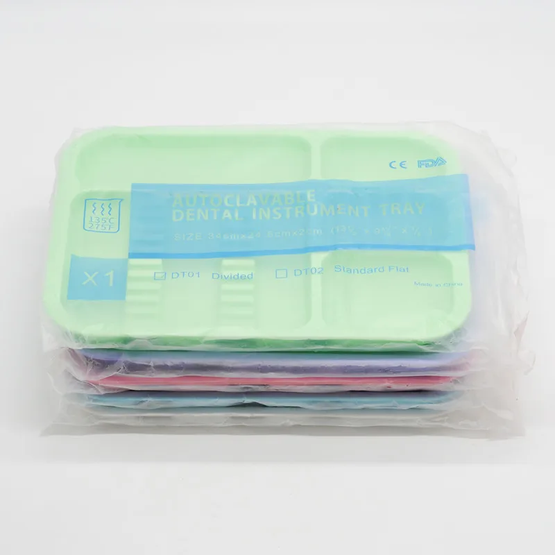 Goedkoop 1Pcs Tandheelkundige Kliniek Item Verdeeld Aparte Soort Lade Plastic Instrument Autoclaveerbaar