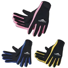 1,5 мм Неопреновые противоскользящие перчатки для водного спорта для плавания