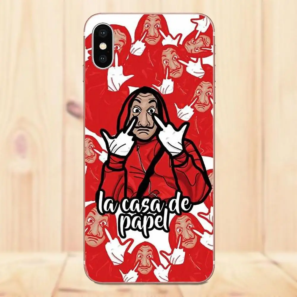Maerknon Испания ТВ La Casa De Papel для LG G2 G3 mini spirit G4 G5 G6 K4 K7 K8 K10 2017 V10 V20 V30 ТПУ чехол накладка