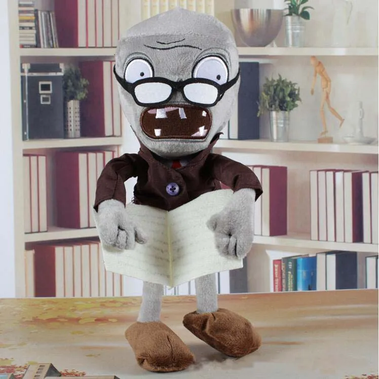 newspaper zombie plush