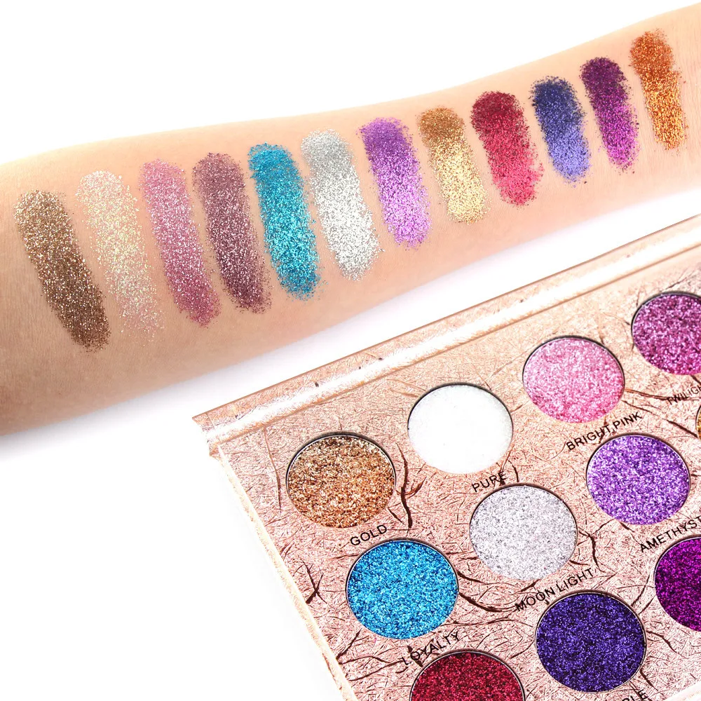 

New Professional Fashion 12 Colors Eye Shadow Palette Long Lasting Make Up Luxury Golden Matte Nude Eyeshadow Palettes Cosmetic