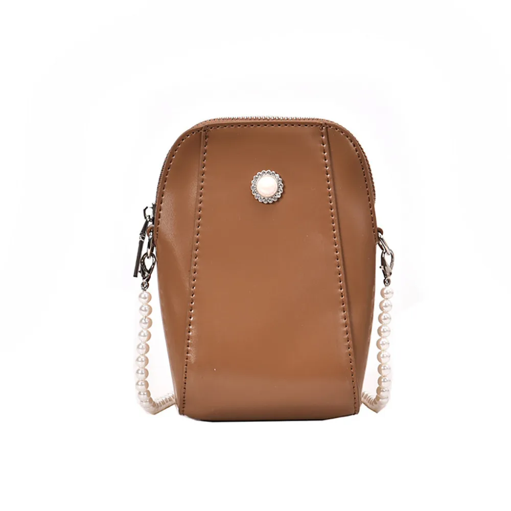 2019 woman sexy wild pearl crossbody package womens fashion shoulder bag city walking pack  pretty leather bags fanny pack  40J4 (5)