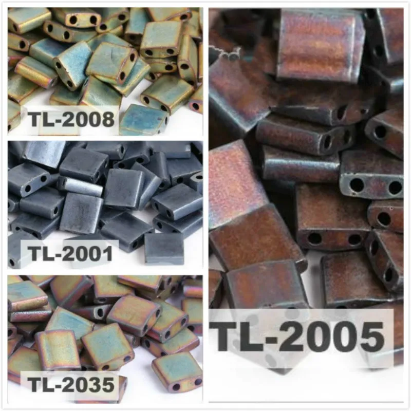 Taidian Лидер продаж Miyuki Tila стекло бусины TL2005 Матовый Металлик медь 3 г/лот DIY