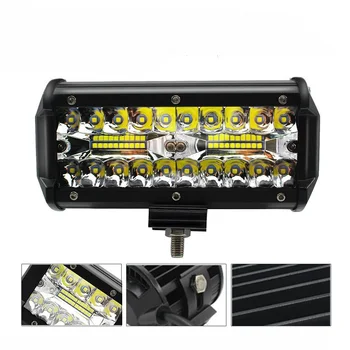 

7"Inch 120W LED Car Work Light Truck Spot Light SUV 4WD White 6000K Headlight For Motorcycle Truck Off-road Caravan RV