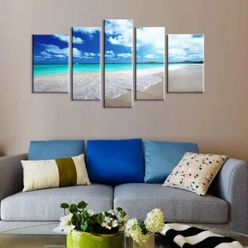 

Ocean Wave Canvas Nordic Poster And Print Landscape Wall art Painting Decoration Picture Home Decoration