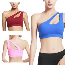 Один плечевой ремень для сексуальной спины дышащий фитнес Йога удобные упражнения бюстгальтеры