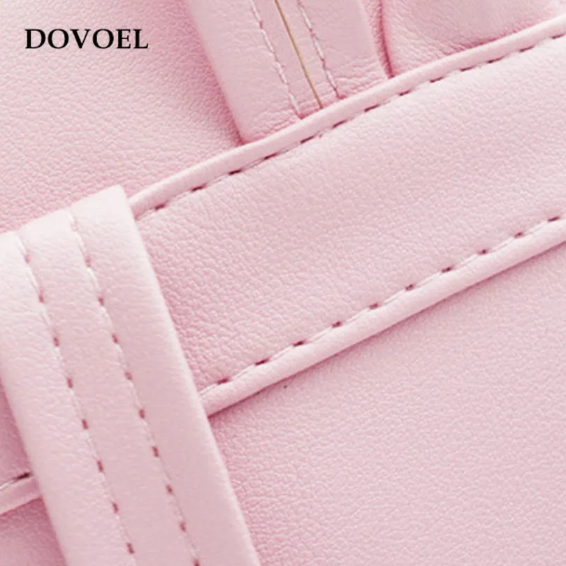 Dovoel высокое качество горошек школа Обувь для девочек Сумки из искусственной кожи