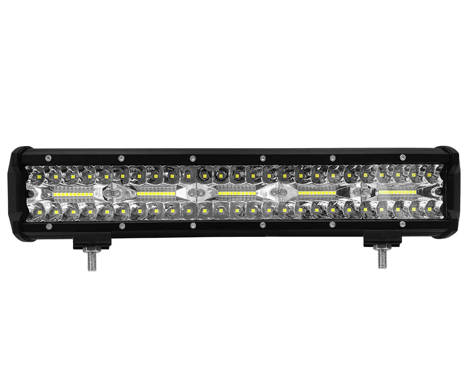 Светодиодный светильник для работы 7/15 дюймов 72 Вт 120 Вт 300 Вт светодиодный 6000 К 7200LM 12000LM 30000LM 12 В для джипа внедорожного внедорожника ATV грузовика лодки автомобиля 4x4 - Цвет: 15inch300W30000LM