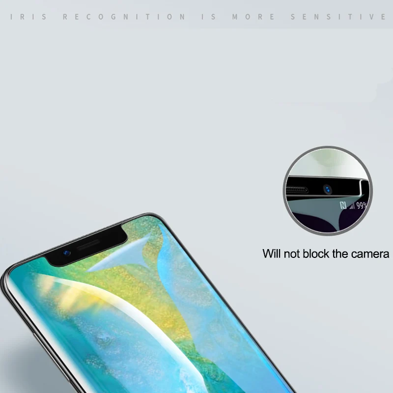 Для huawei mate 20 30 Pro жидкость для экрана УФ Полный Клей закаленное стекло P20 P30 Pro Lite Защита экрана для huawei mate RS LG V30 V40
