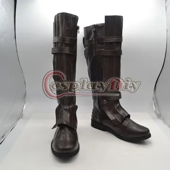 

Cosplaydiy Custom Made Star Wars Anakin Skywalke Cosplay Shoes Adult Men Halloween Boots