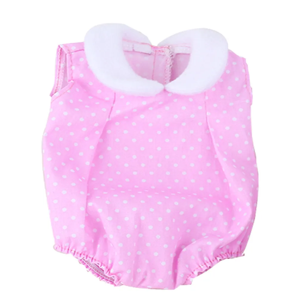 Новорожденный кукла одежда розовый синий костюм младенец милый реалистичный мини reborn babe для 10 дюймов 25 см Мода образ жизни красивый