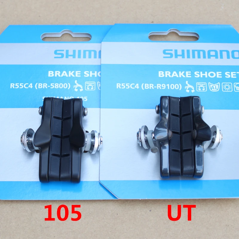 Shimano Тормозные колодки для шоссейного велосипеда Sora 3500 Tiagra 4600 105 Ultegra DA 5800 5810 6800 R55C4