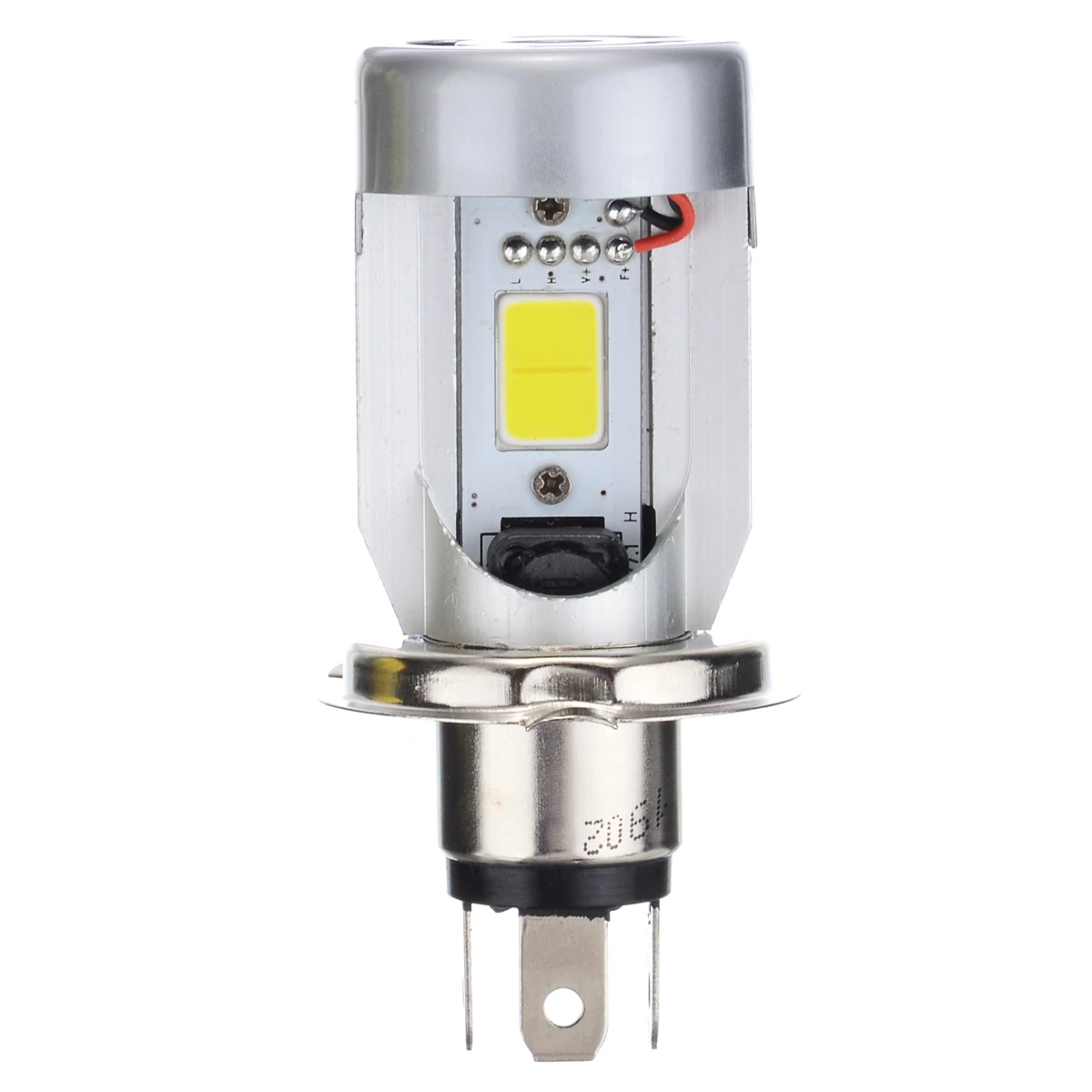 

Mayitr 1PC DC 12V H4 20W Motorcycle Headlight Front Light Lamp COB LED Hi/Lo Beam White Bulb 2000LM 9.15 x 3.5 x 3.5cm For Honda