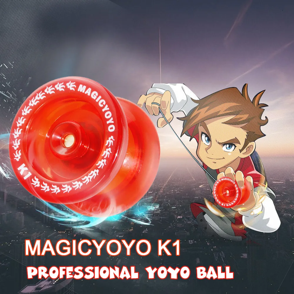 Магический йо-йо K1 Spin ABS йойо 8 шариковый подшипник KK с спиннинговой струной Классические игрушки для детей профессиональные Волшебные йо-йо волшебные игрушки
